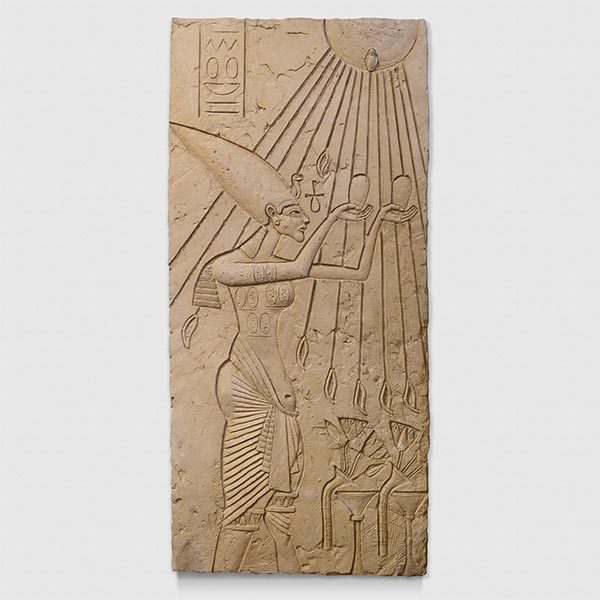 Egyptian god plain radiant heating panel
